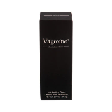 VAGMINE Hair Fiber Powder Black for Men & Women | 27.5g | Instantly Covers Thinning Hair & Bald Spots | Natural Look & Long-Lasting Hold | Easy to Apply | Suitable for All Hair Types